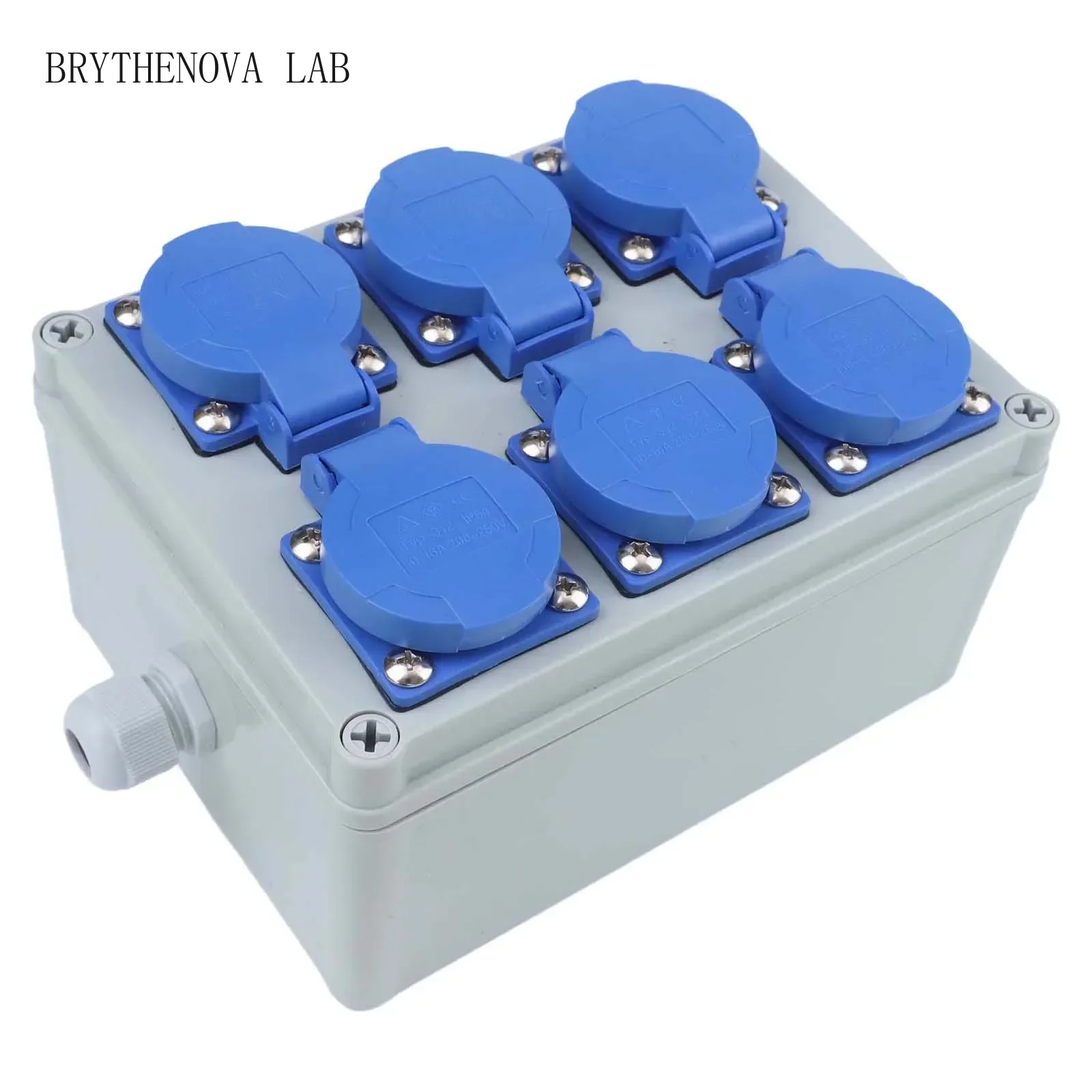 Outdoor Power Distributors - Outdoor Sockets Industrial Power Box Wall
