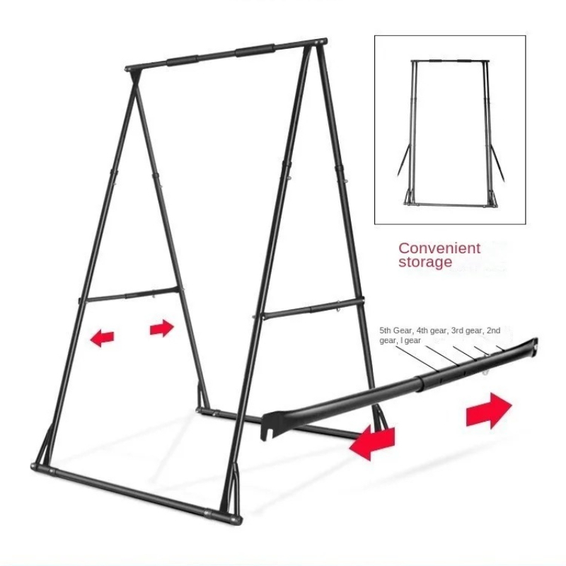 Outdoor Power Tower Pull Up Bar - Home Gym Pull up Bar Foldable