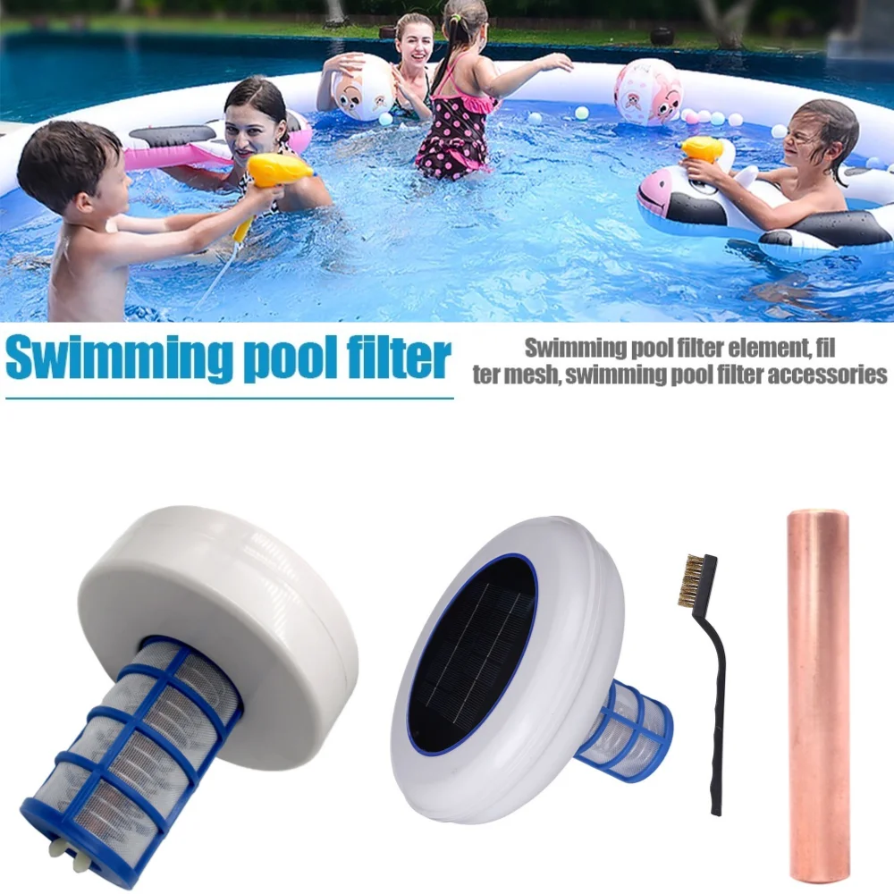 Outdoor Power For Hot Tub - Solar Powered Pool-Ionizer Copper Silver Ion