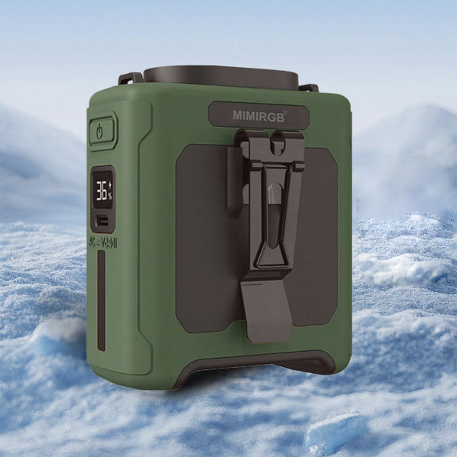 Outdoor Power Nz - 10000mAh Portable Waist Fan, 40H Cooling