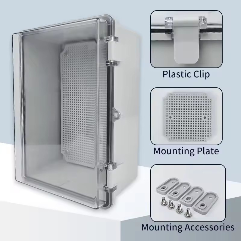Outdoor Power Supply Box - IP66 Electrical Plastic Enclosure ABS Power