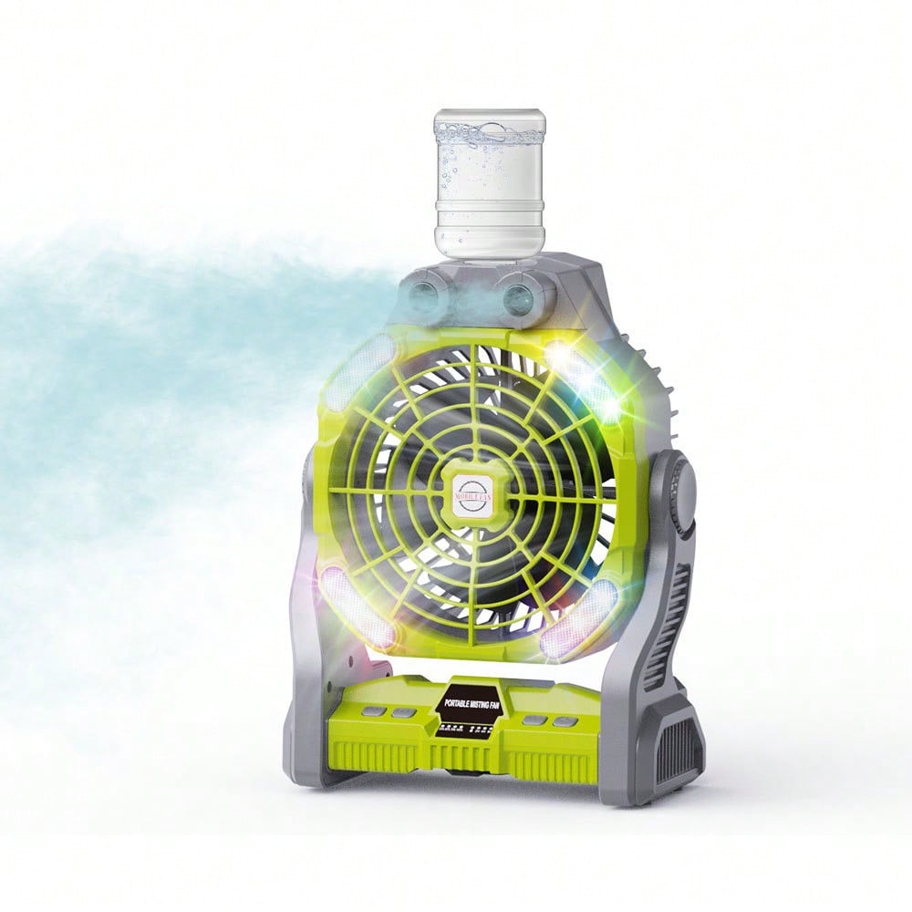 Outdoor Power Nz - Camping Fan With Mister Rechargeable |