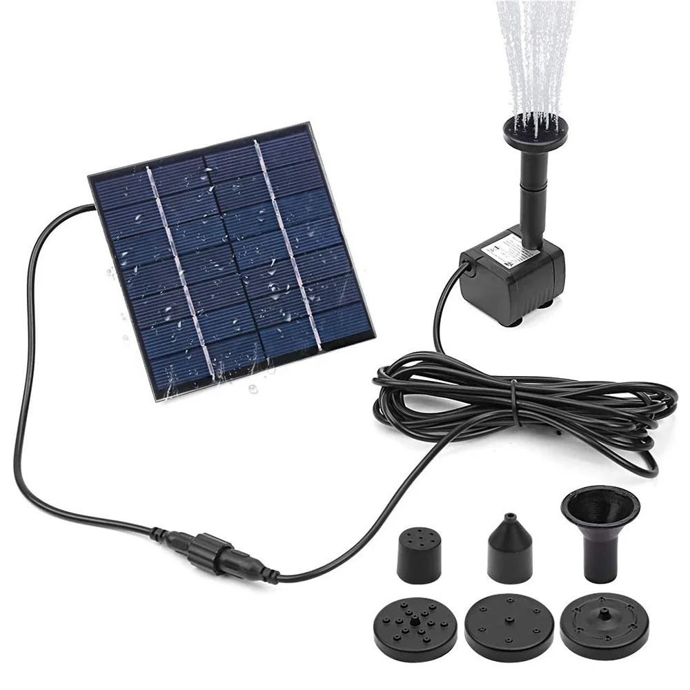 Panel Power Outdoor - 1.4W Mini Solar Fountain Pump Power