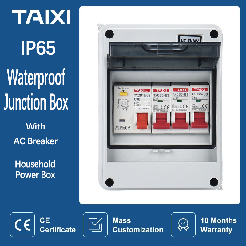 Outdoor Power Supply Box - Outdoor Household Switch MCB Waterproof Electrical