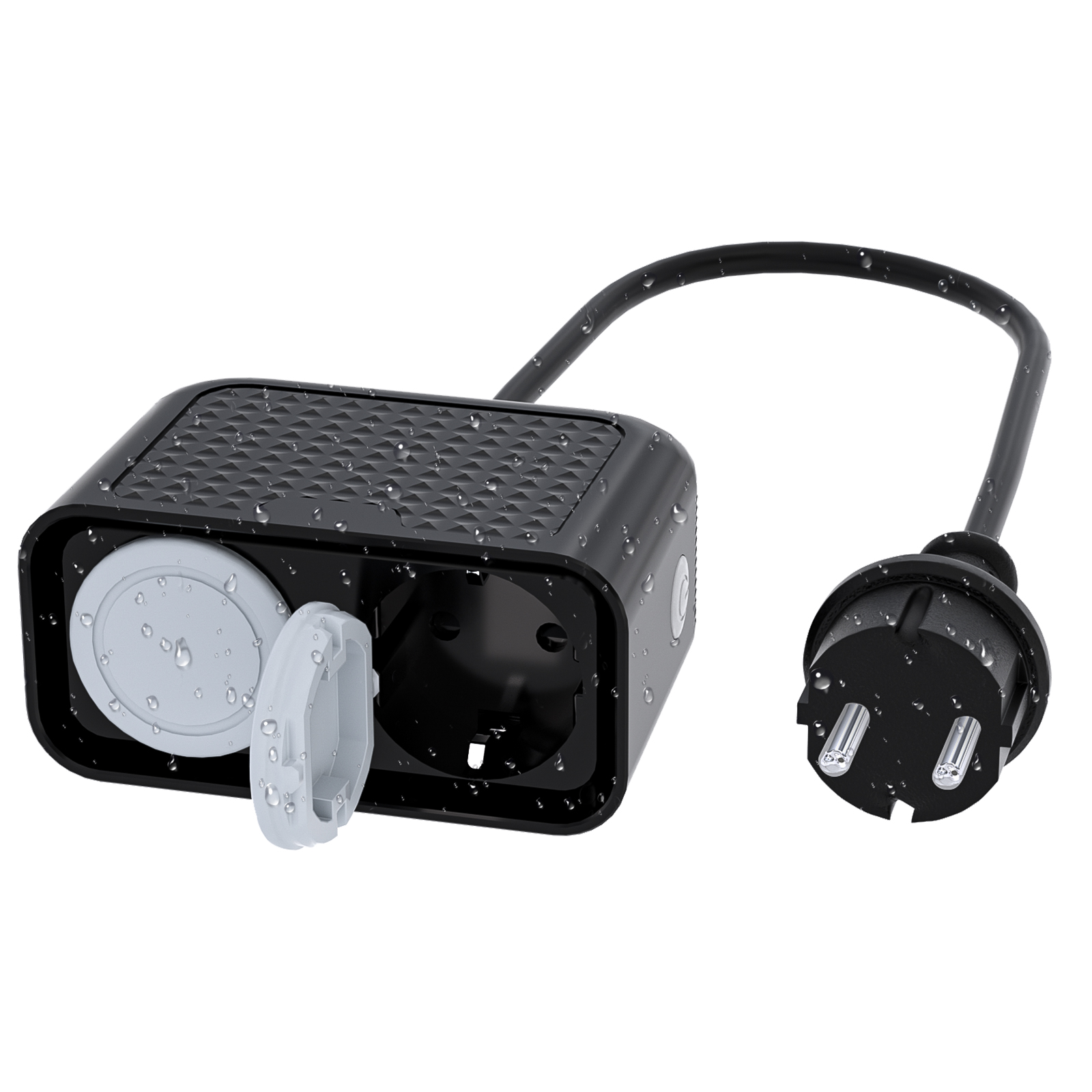 Outdoor Power Outlet With Remote Control - Eu WIFI smart outdoor power socket,