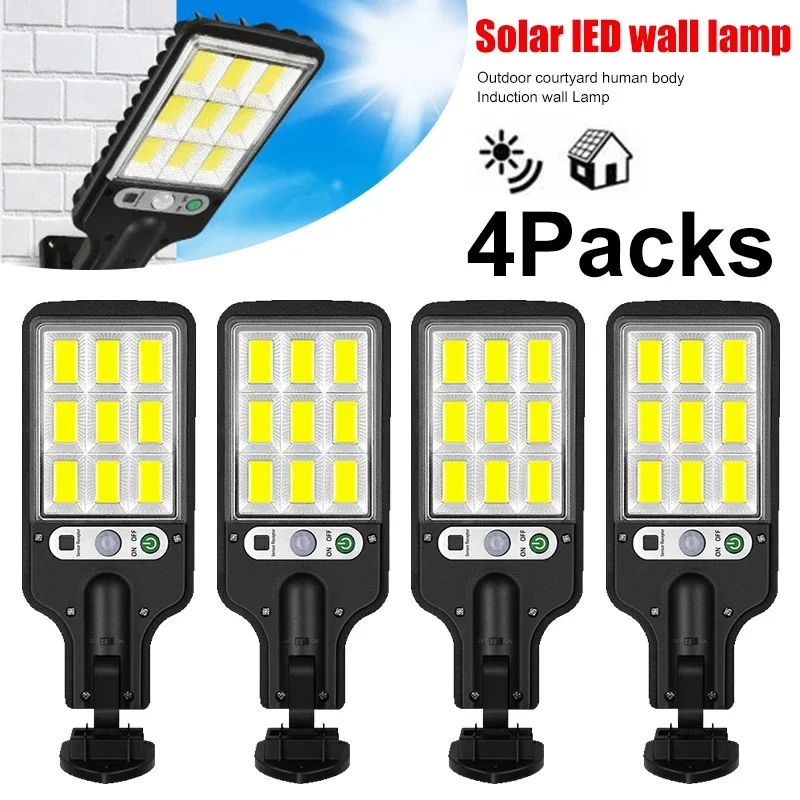 Power Outdoor - Powerful LED Solar Outdoor Courtyard Wall