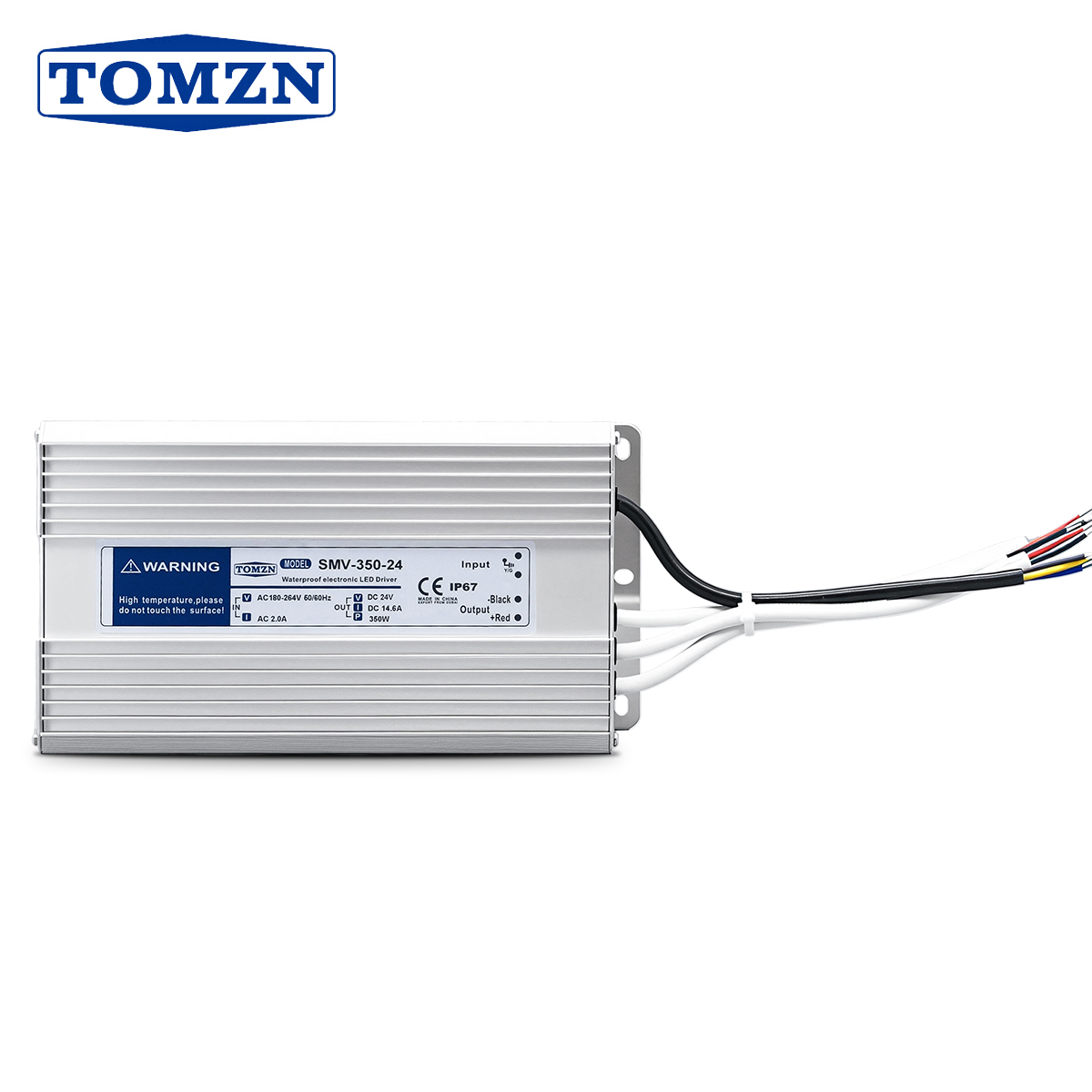 Outdoor Power Supply 12V - TOMZN 180-264V AC to DC 12V