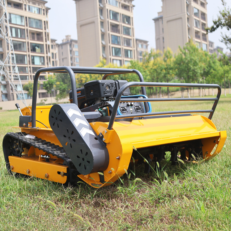 Outdoor Power And Equipment - Remote-controlled lawnmower, professional lawn mowing equipment,
