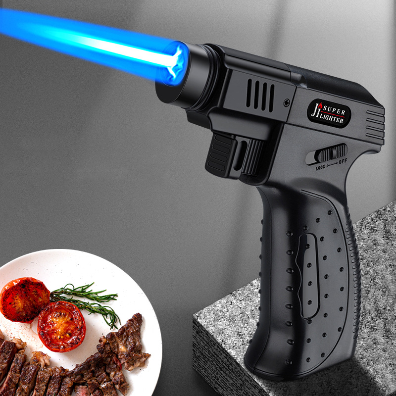 Outdoor Kitchen Power Burner - Large Capacity Airbrush Gas Lighter Windproof