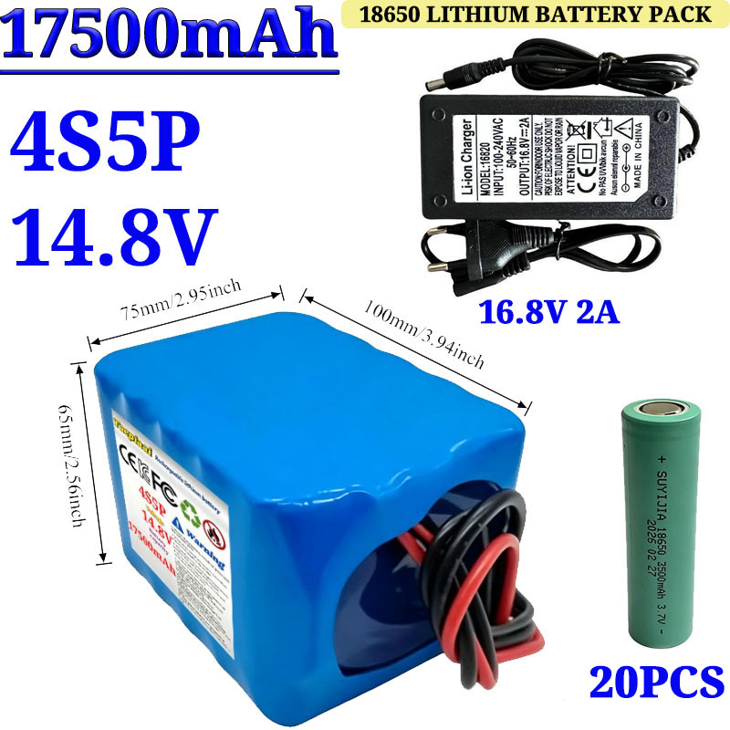 Outdoor Power Tool Brands - Brand new 4S5P 17500mAh 14.8V18650 lithium