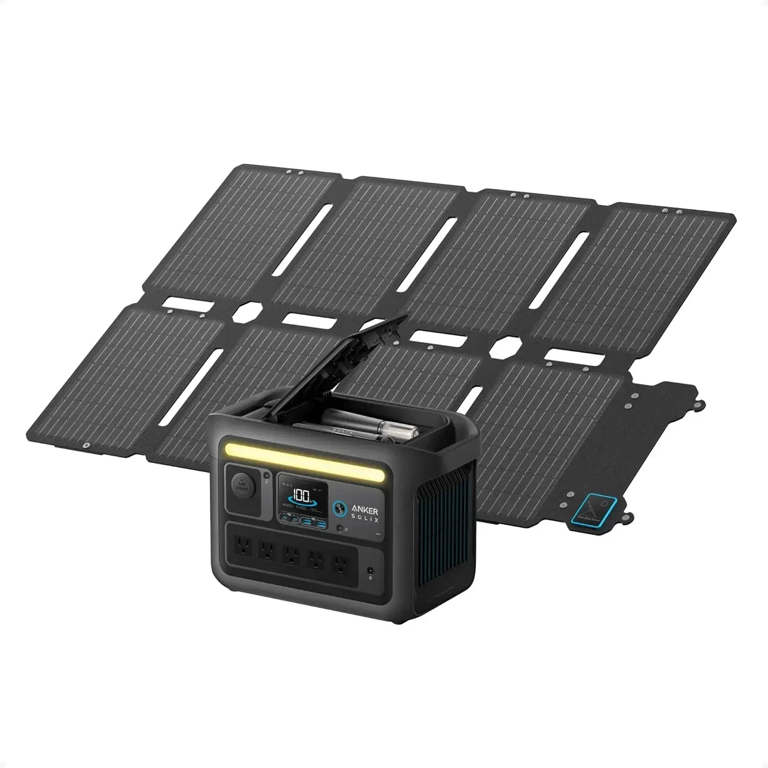 Panel Power Outdoor - Anker SOLIX C800X Portable Power Station