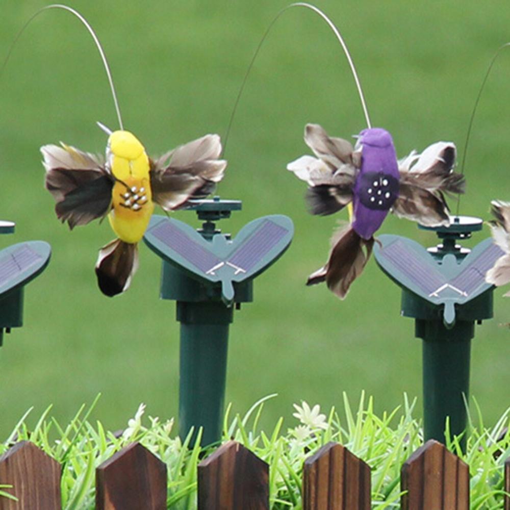 Solar Powered Flying Hummingbi - Outdoor Power Stake recension och pris