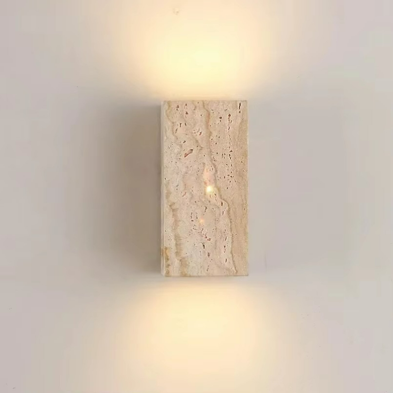 Yellow Travertine Stone Wall M - Outdoor Power Outlet With Remote Control recension och pris