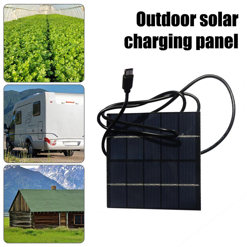 Portable Solar Charger Solar P - Panel Power Outdoor recension och pris