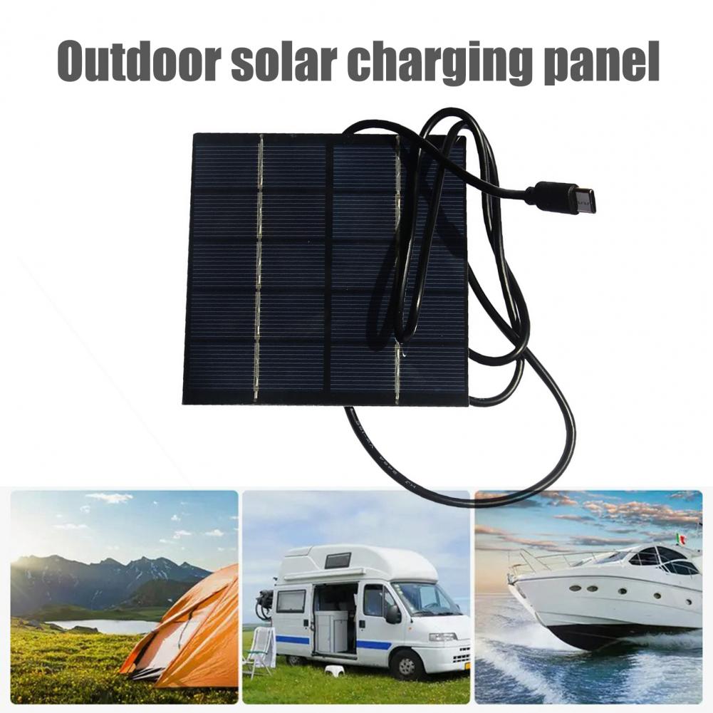 Portable Solar Charger Solar P - Panel Power Outdoor recension och pris