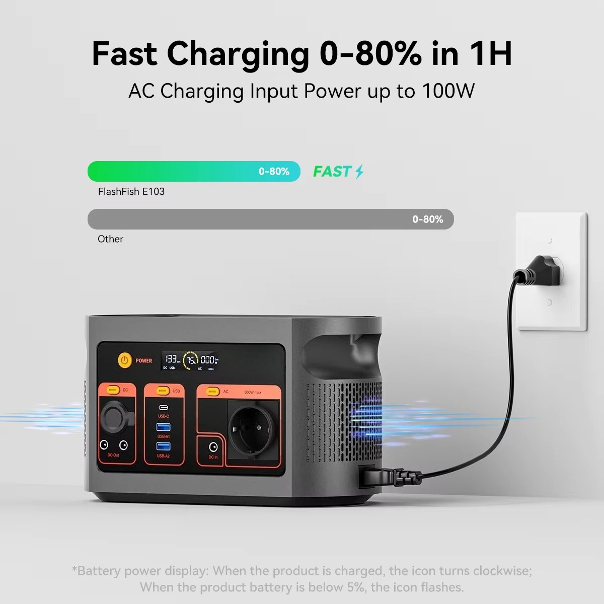 300W pure sine wave solar gene - Outdoor Power Generator recension och pris