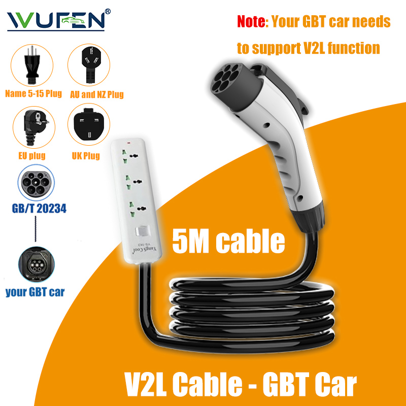 WUFEN V2L Cable Electric Car S - Outdoor Power Nz recension och pris