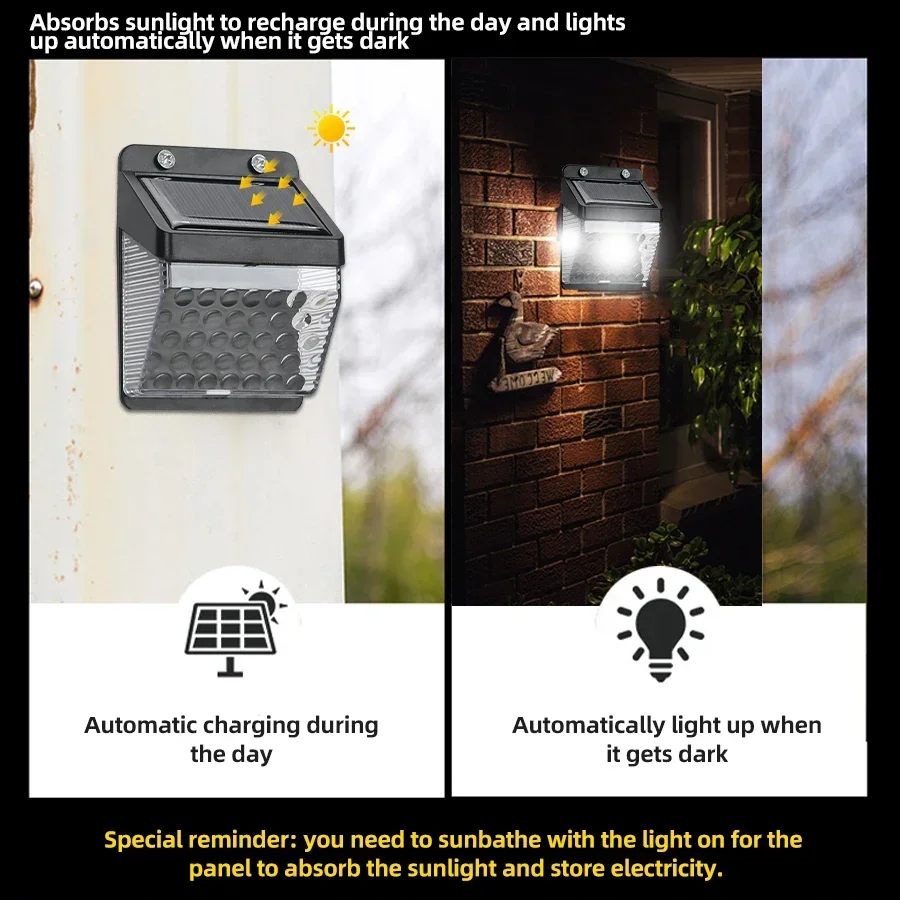 LED Solar Light PIR Motion Sen - Power Outdoor recension och pris