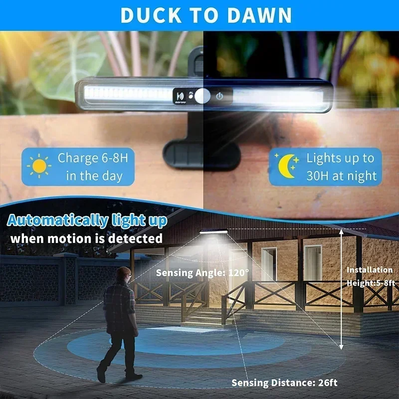 Clip On Solar Motion Lights Ou - Power Outdoor recension och pris