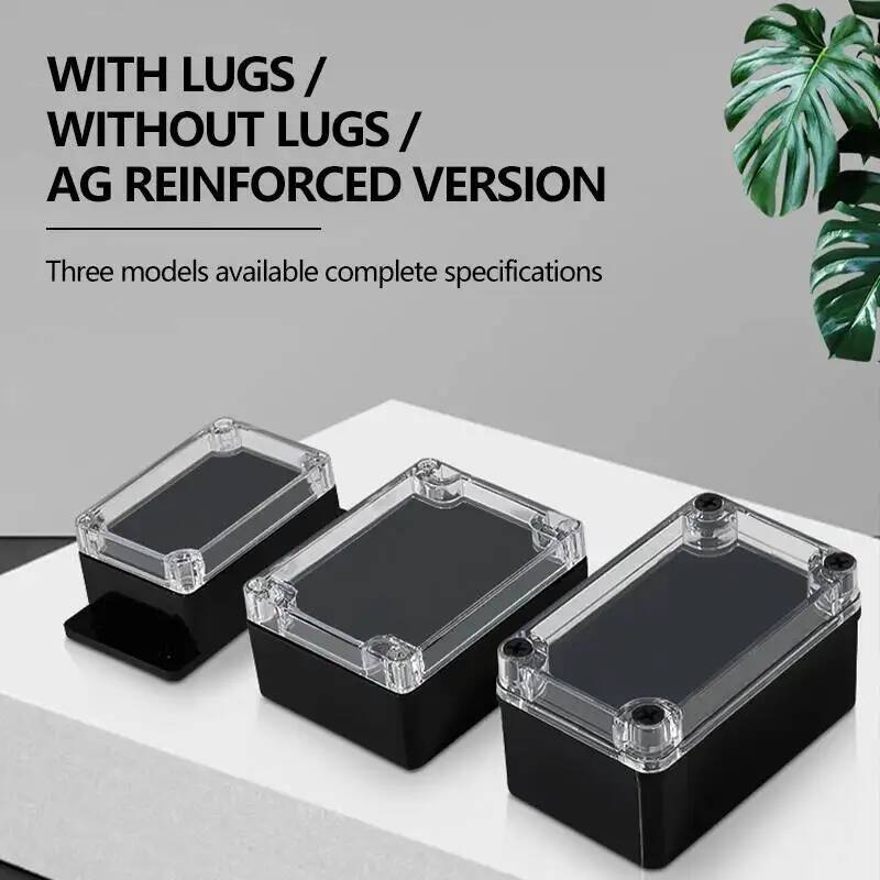 2pcs Transparent Cover Waterpr - Outdoor Power Supply Box recension och pris