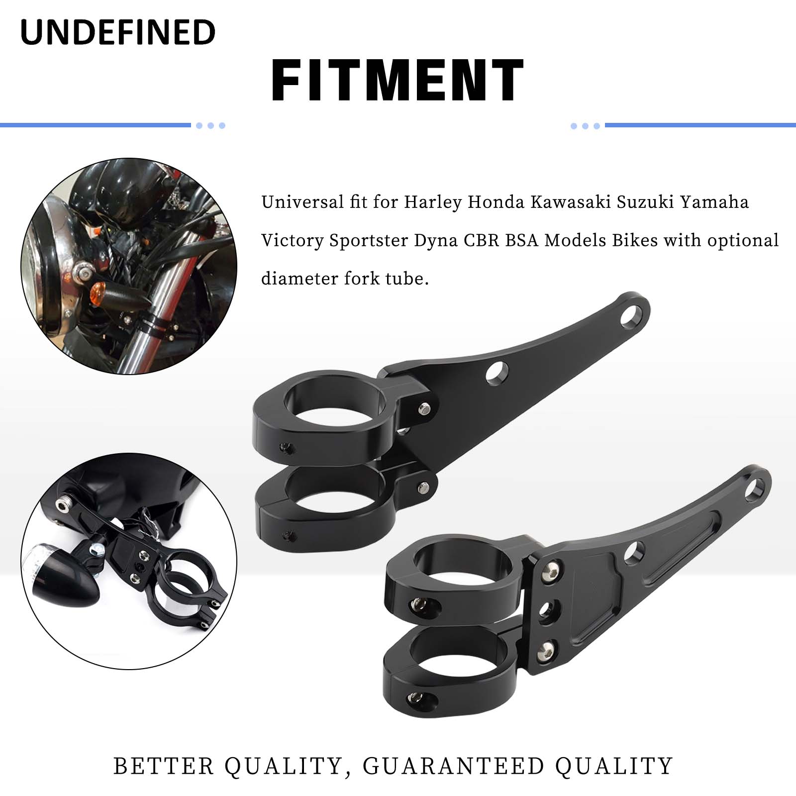 33mm-58mm Headlight Bracket Mo - Outdoor Power New Roads recension och pris
