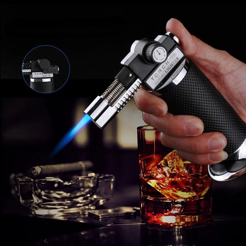 Gas Lighter Windproof BBQ Kitc - Outdoor Kitchen Power Burner recension och pris
