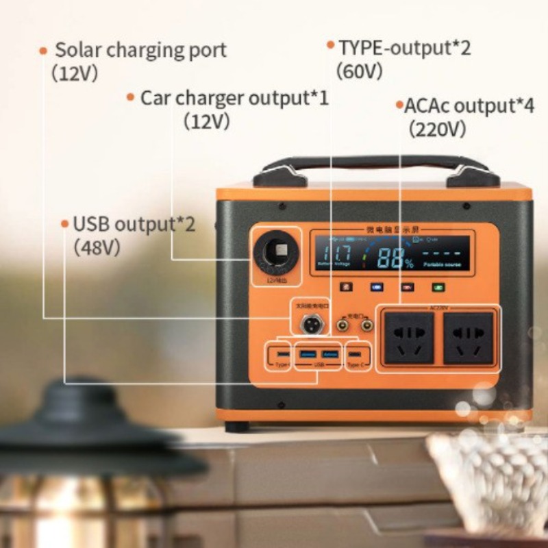 New 220V Portable Power Statio - Outdoor Power New Roads recension och pris