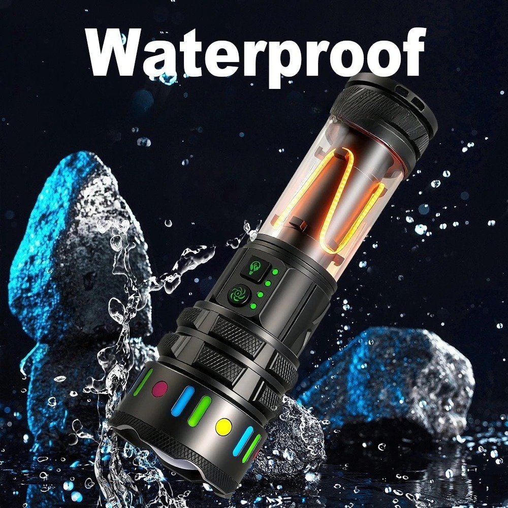 Powerful Ultra Bright LED Flas - Outdoor Powerbank recension och pris