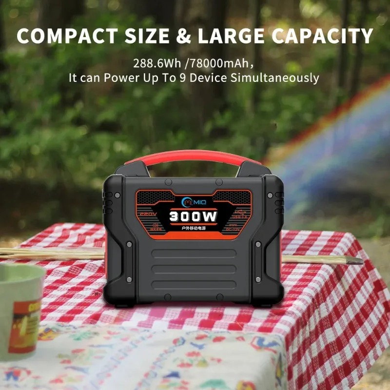 Good Quality 300W Portable Pow - Outdoor Power Generator recension och pris