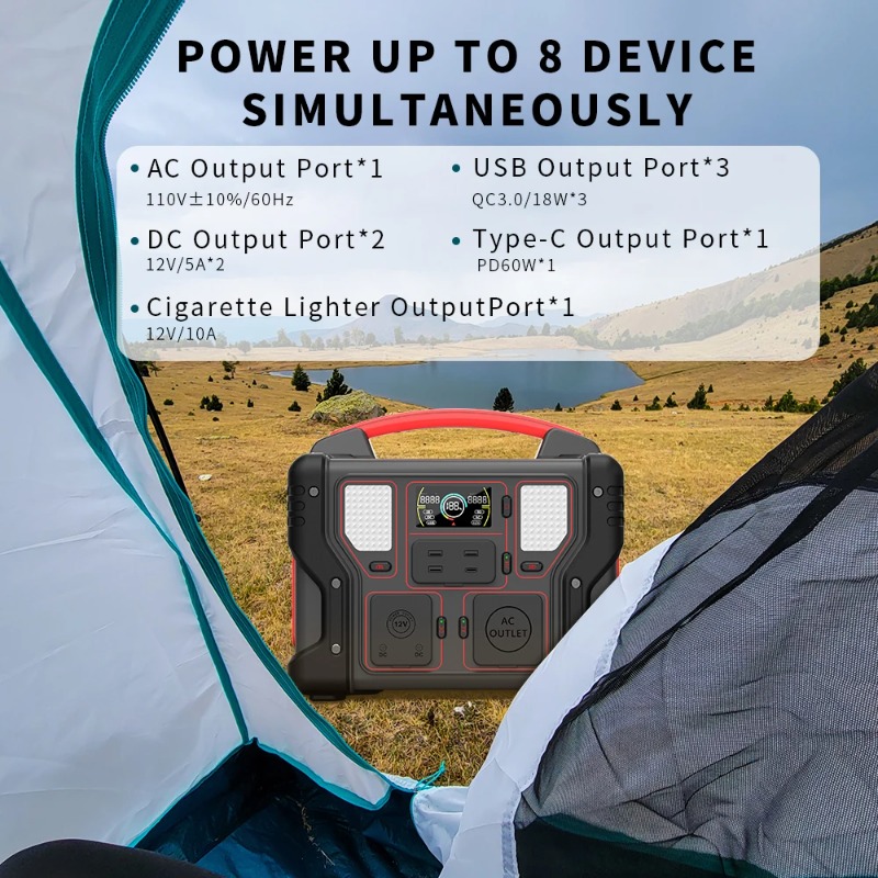 Good Quality 300W Portable Pow - Outdoor Power Generator recension och pris