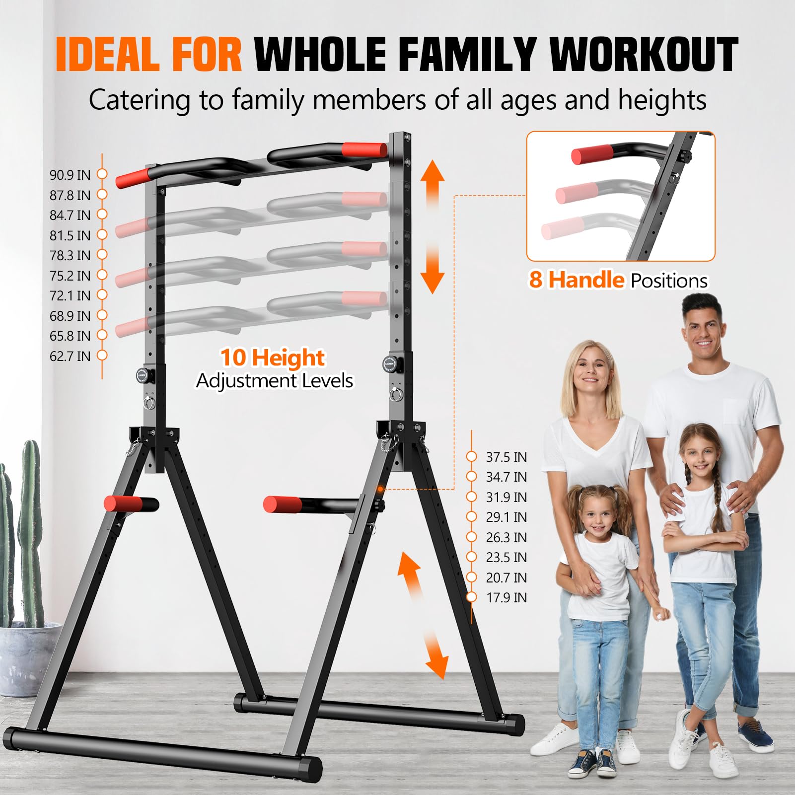 Foldable Power Tower Pull Up B - Outdoor Power Tower Pull Up Bar recension och pris
