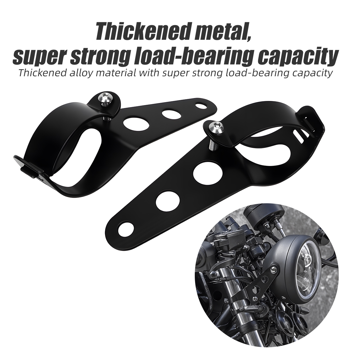 Universal Motorcycle Headlight - Outdoor Power New Roads recension och pris