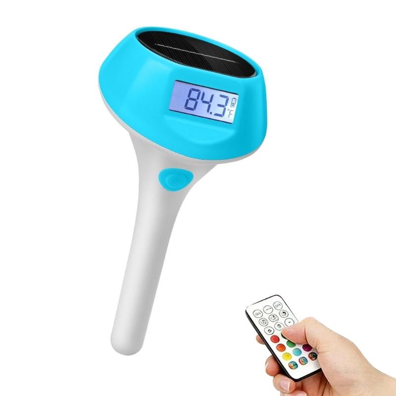 Solar Powered Pool Thermograph - Outdoor Power For Hot Tub recension och pris