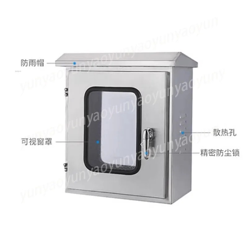 Stainless Steel Double Door Lo - Outdoor Power Supply Box recension och pris