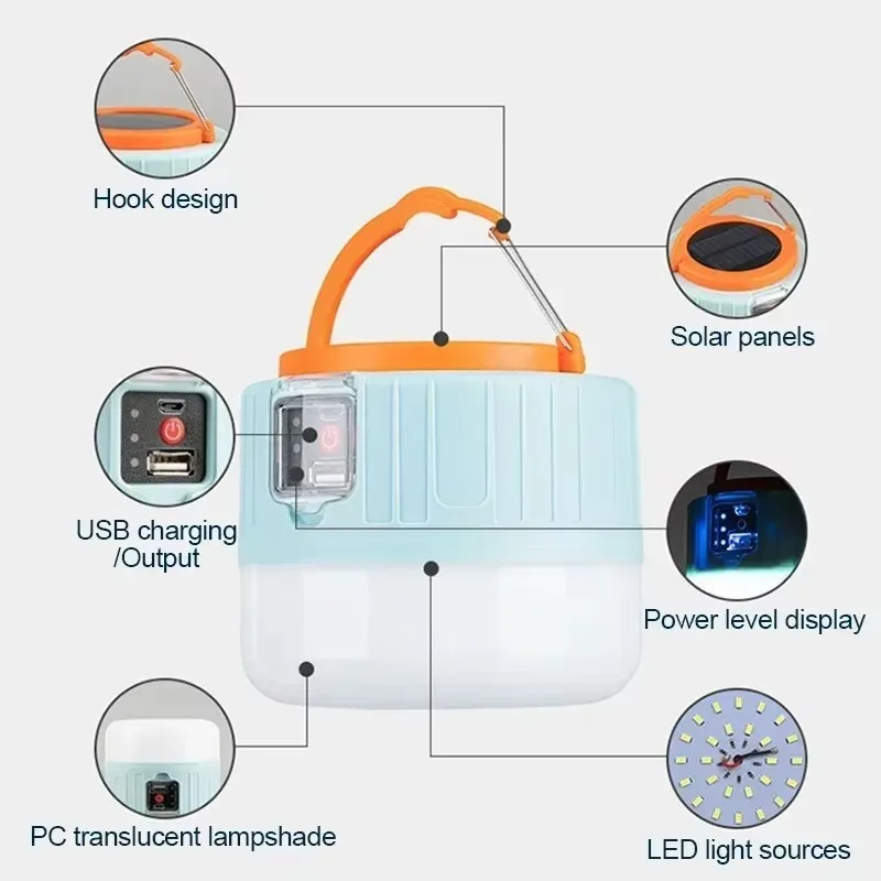Solar Camping Lantern Recharge - Outdoor Powerbank recension och pris