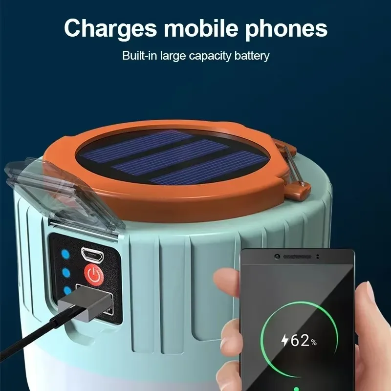 Solar Camping Lantern Recharge - Outdoor Powerbank recension och pris