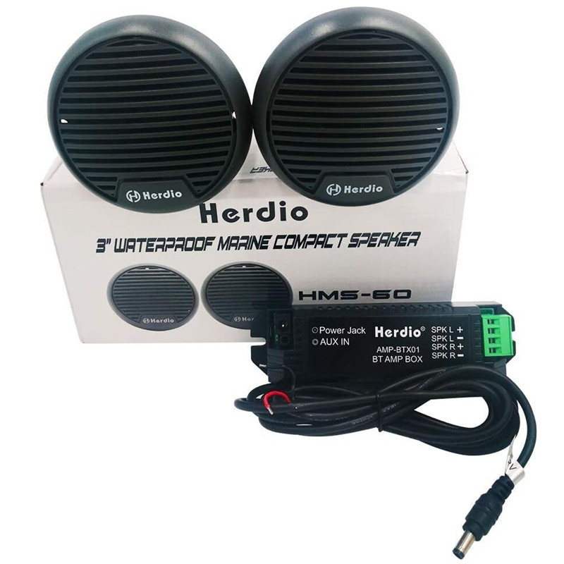Herdio 2PCS 3'' Bluetooth Mari - Outdoor Power For Hot Tub recension och pris