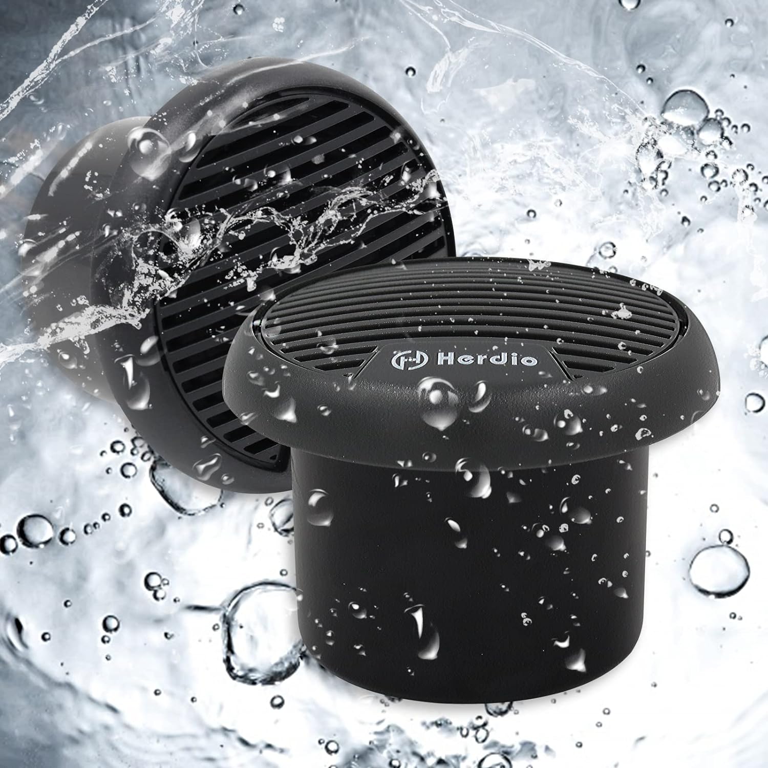 Herdio 2PCS 3'' Bluetooth Mari - Outdoor Power For Hot Tub recension och pris