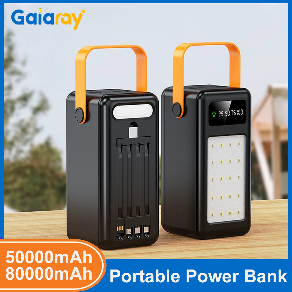 50000mAh 80000mAh Portable Pow - Outdoor Powerbank recension och pris