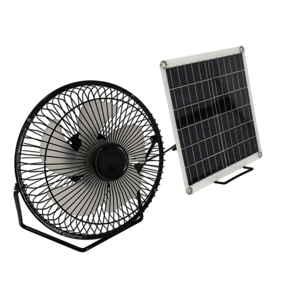 10W Solar Panel Fan Compatible - Panel Power Outdoor recension och pris