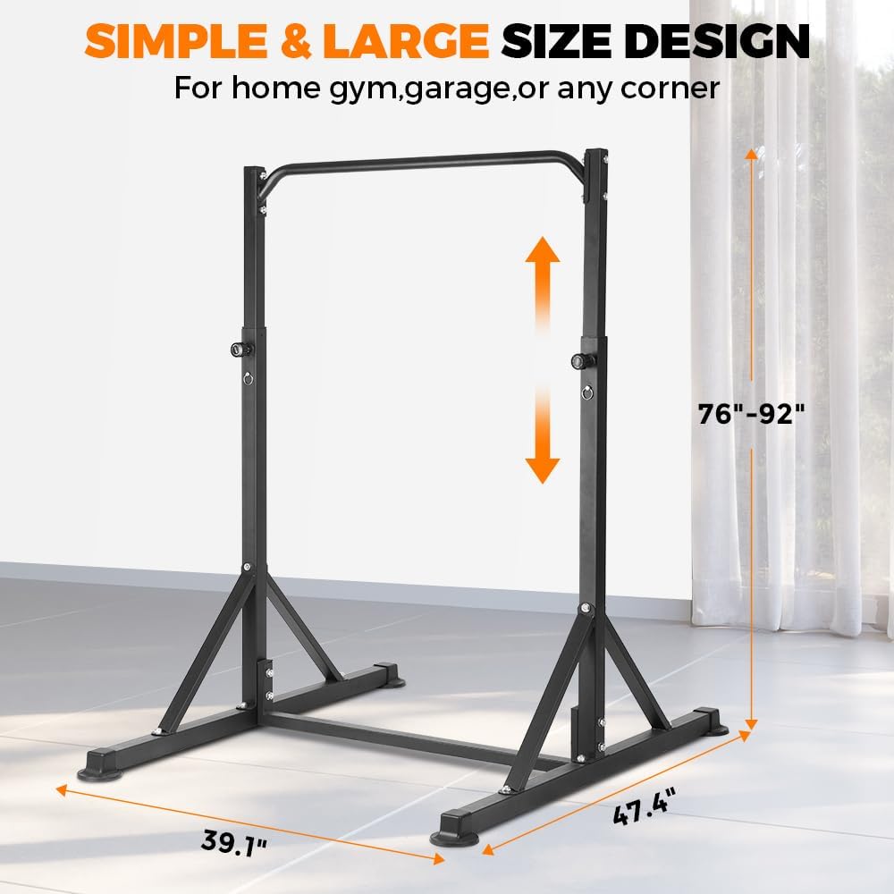 Adjustable Free‑Standing Pull‑ - Outdoor Power Tower Pull Up Bar recension och pris