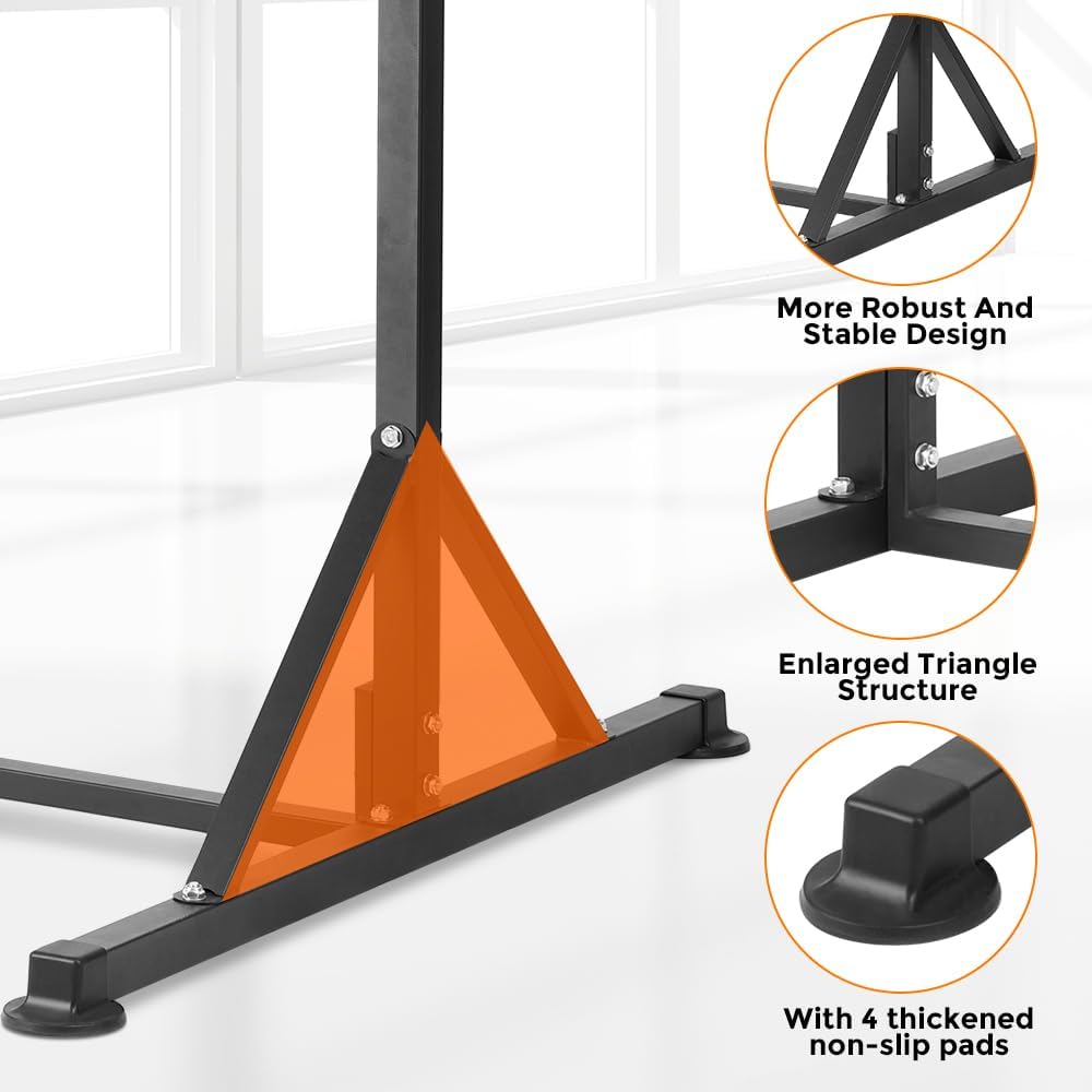 Adjustable Free‑Standing Pull‑ - Outdoor Power Tower Pull Up Bar recension och pris