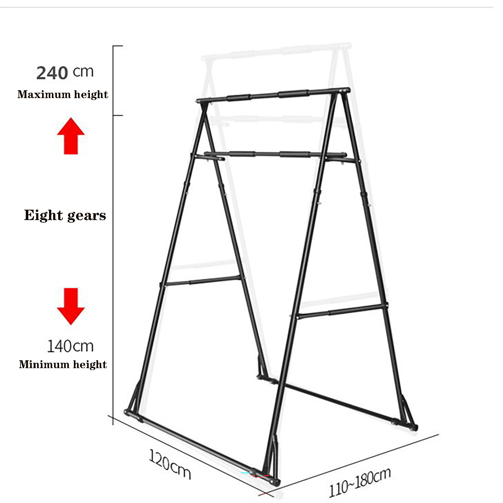 Good Quality Home Gym Pull up  - Outdoor Power Tower Pull Up Bar recension och pris