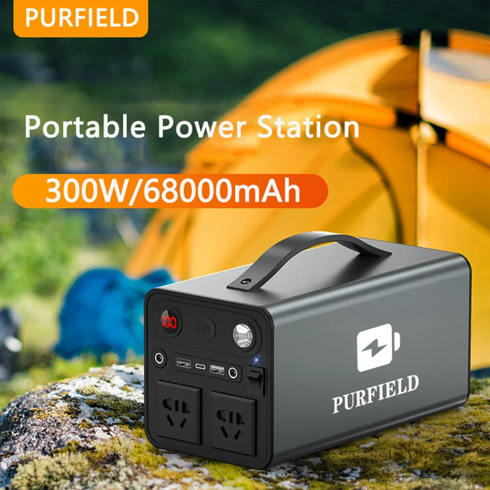 PURFIELD Portable Power 68000m - Outdoor Powerbank recension och pris