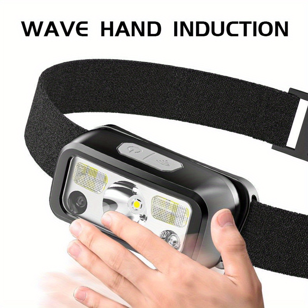 Powerful COB LED Sensor Headla - Outdoor Power Head recension och pris