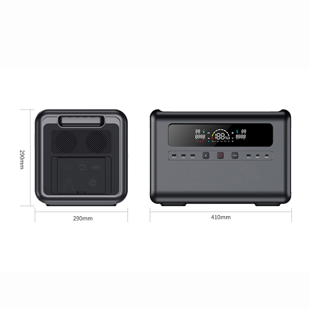 2400W Solar Power Generator, L - Power Outdoor recension och pris