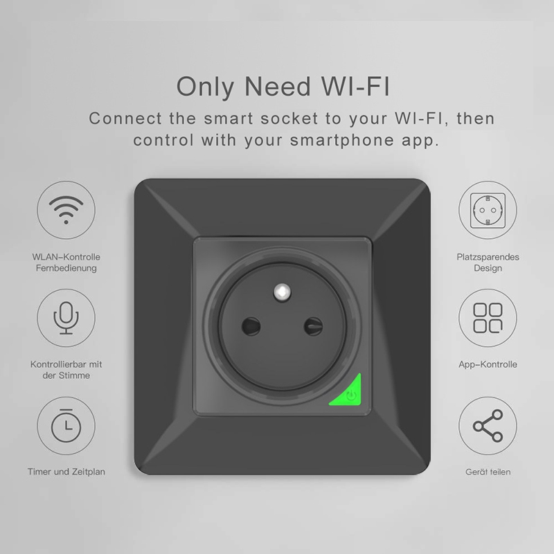 Avoir Zigbee Tuya IP66 Outdoor - Outdoor Power Outlet With Remote Control recension och pris