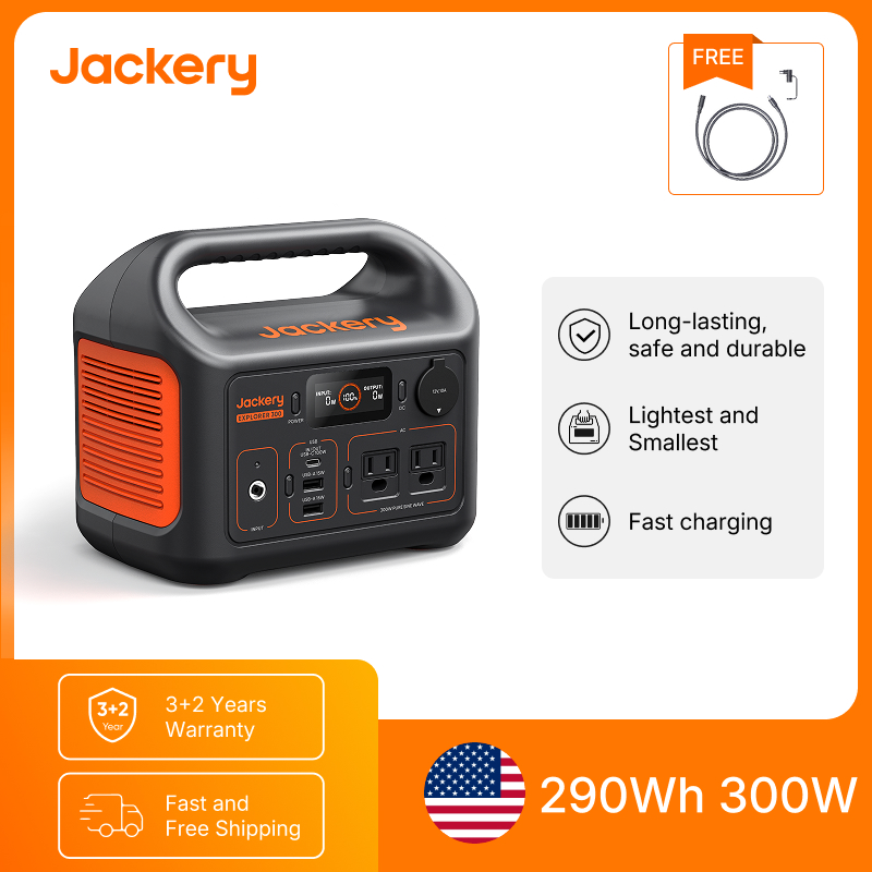 Jackery Portable Power Station - Outdoor Power Generator recension och pris