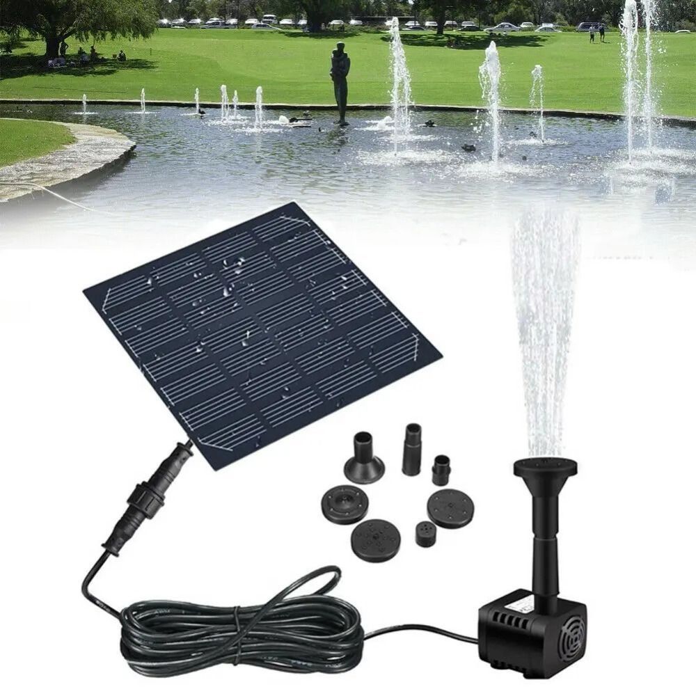 1.4W Mini Solar Fountain Pump  - Panel Power Outdoor recension och pris