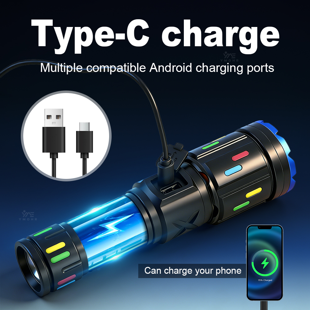 XHP70 High Power Camping Flash - Outdoor Powerbank recension och pris